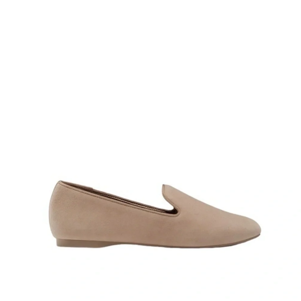 Birdies The Starling Latte Suede Leather Loafers Flats Size 7‎